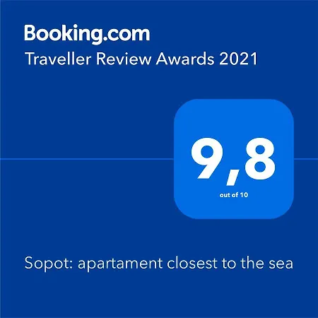 Sopot: Closest To The Sea Apartmán Sopoty